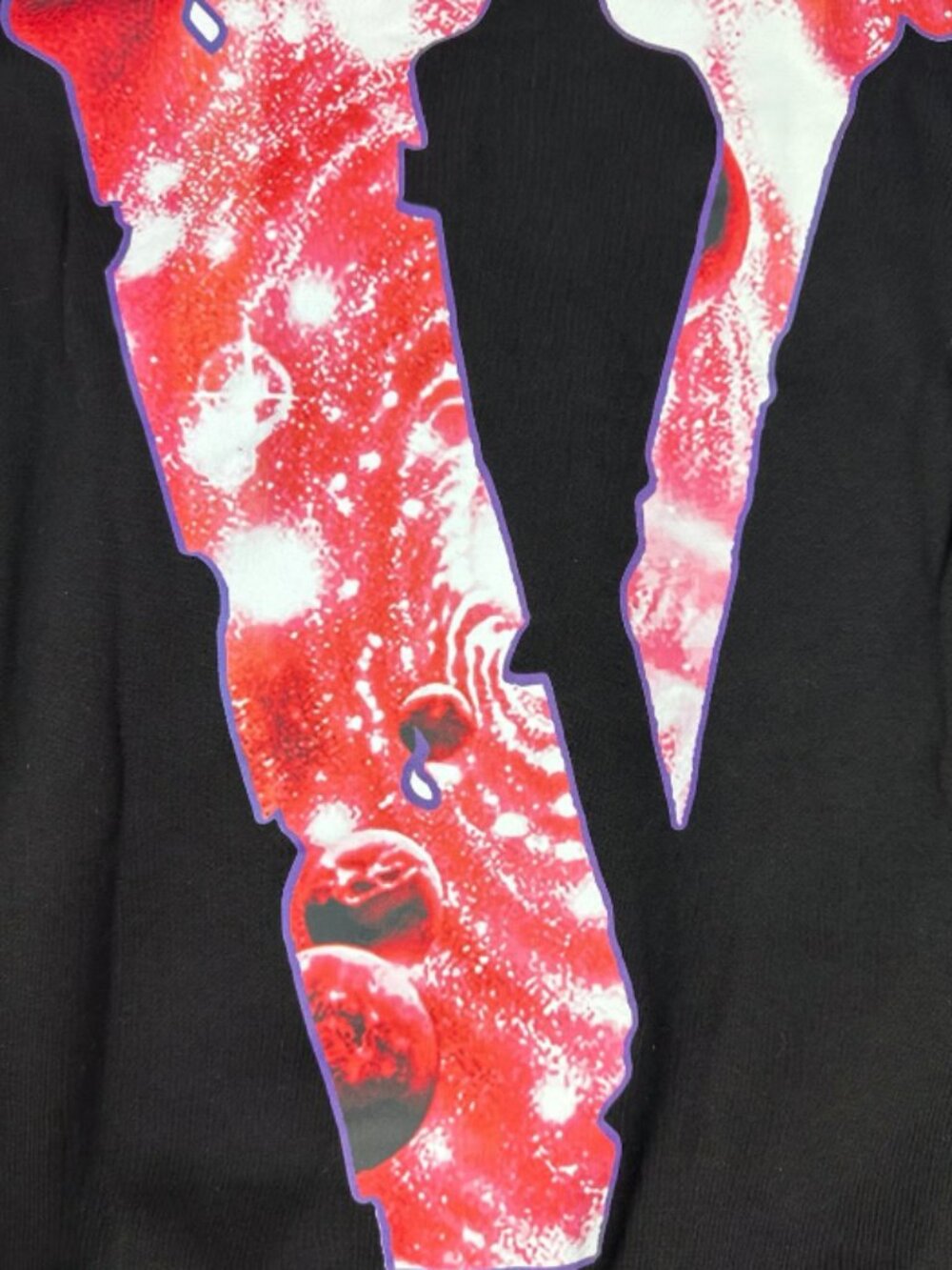 Juice Wrld x Vlone Galaxy Hoodie M